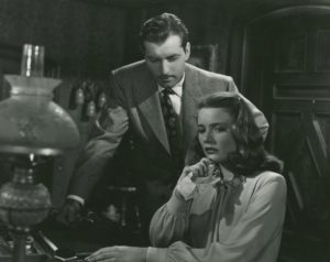 George Montgomery e Nancy Guild em A Moeda Trágica