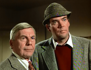 Jim Hutton (Ellery queen na TV) e David Wayne