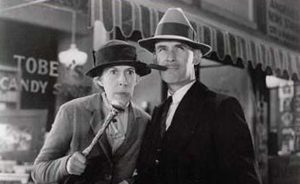Edna May Oliver e James Gleason em The Penguin Pool Murder