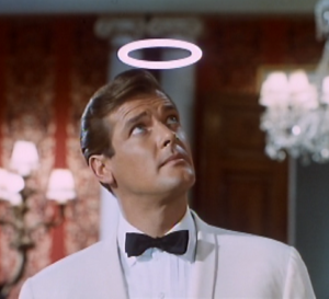 Roger Moore como O Santo